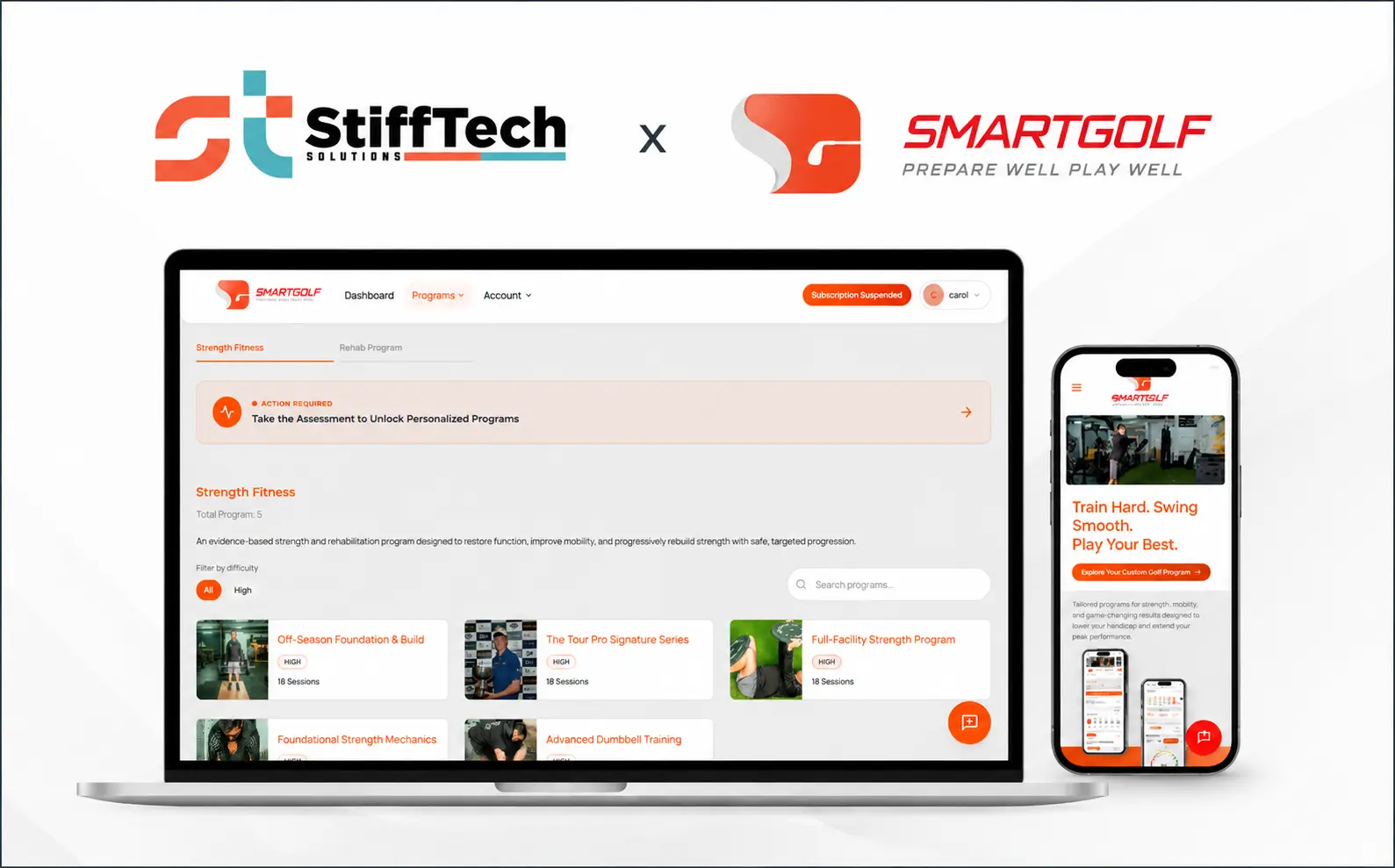 Smart Golf - Fitness App for Golfers